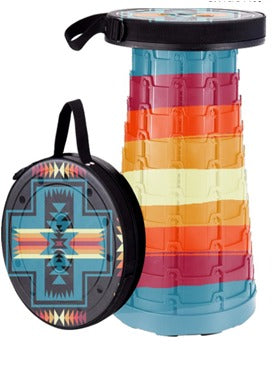 Santa Fe BLACK Portable Stool Chair