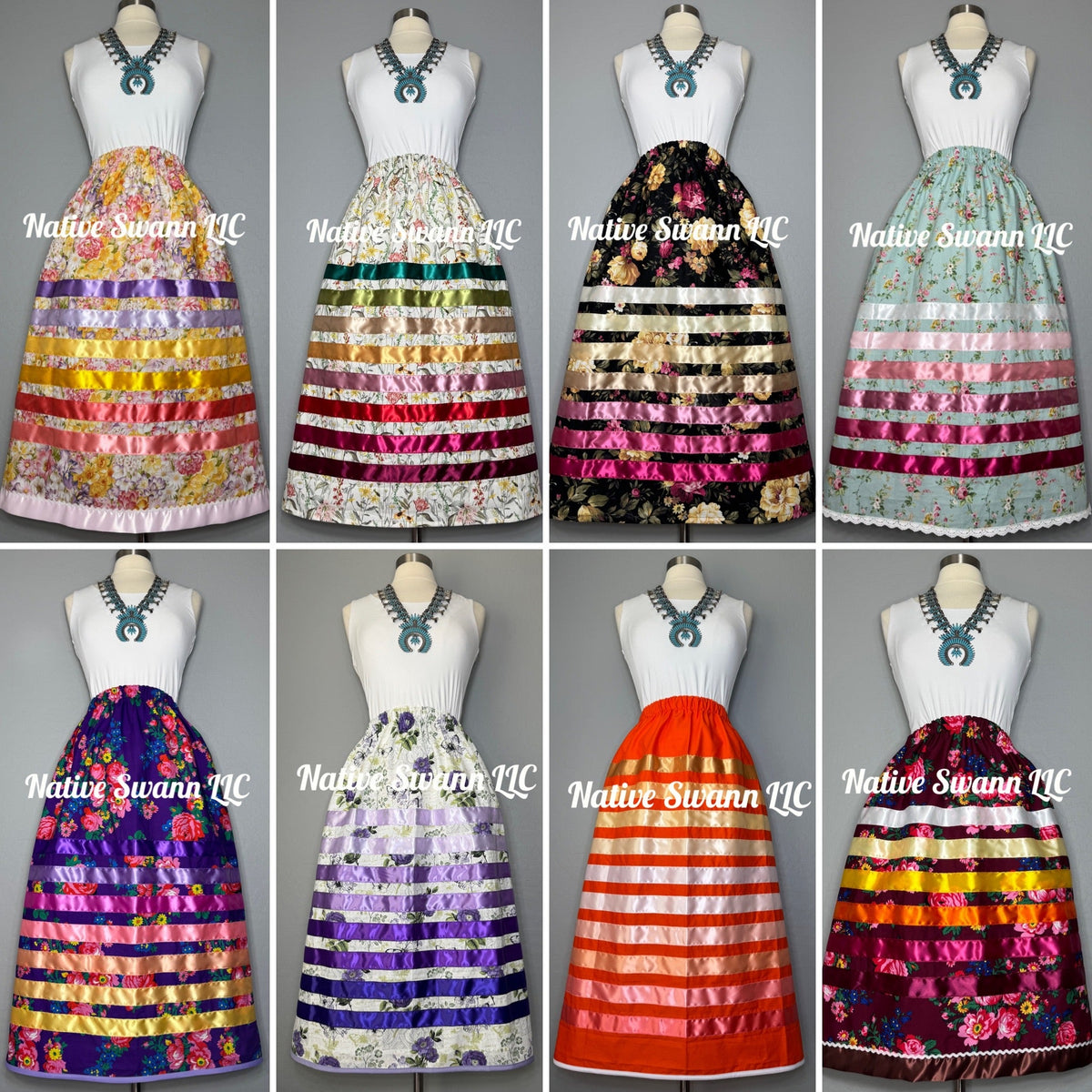 Cotton Ribbon Skirts