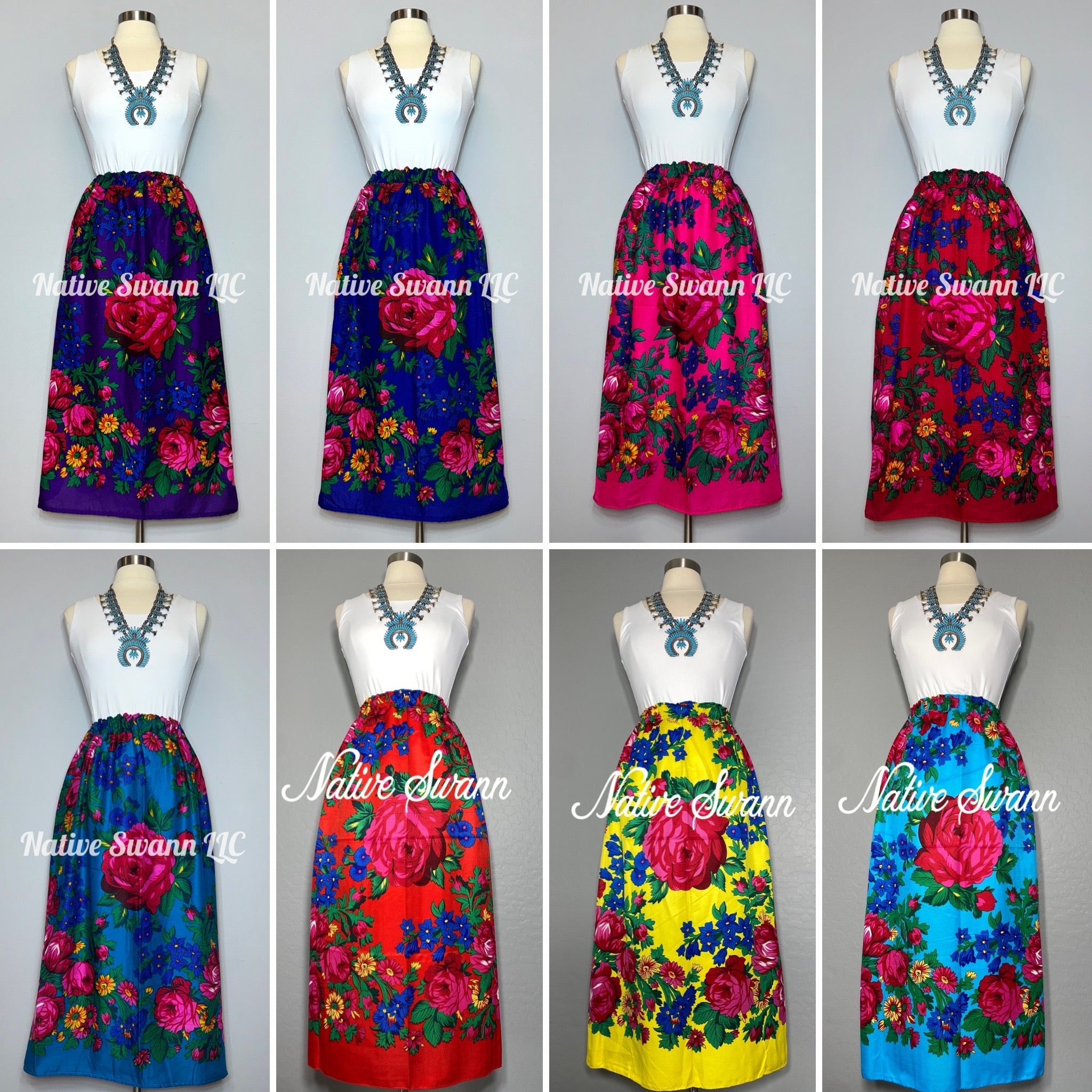 Granny Scarf Skirts