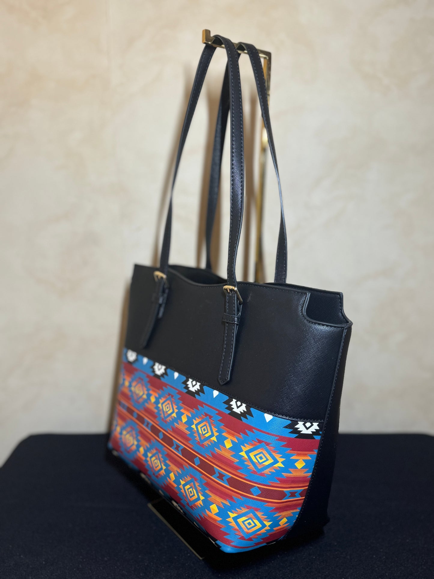 Black Native Design Purse