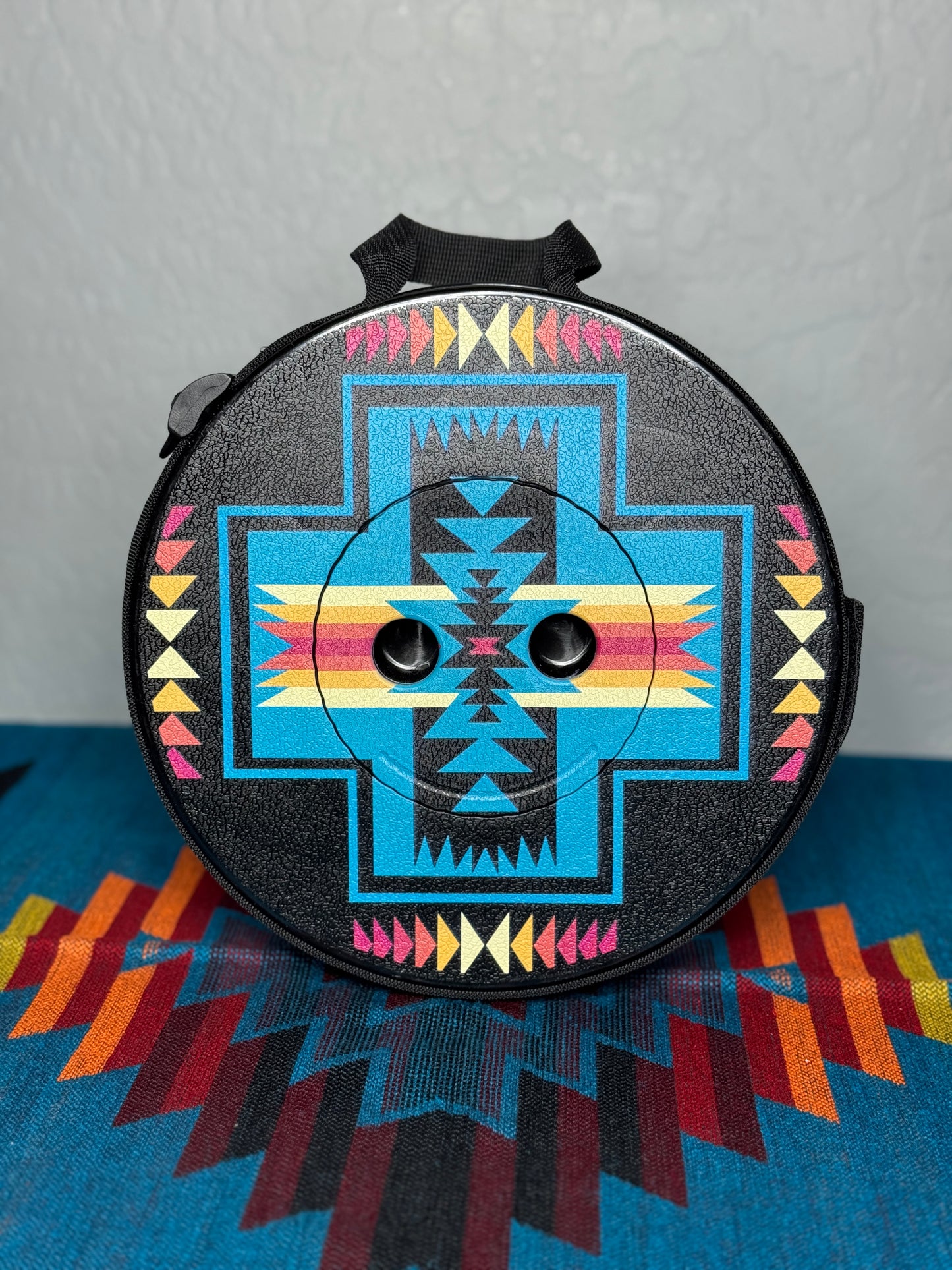 Santa Fe BLACK Portable Stool Chair