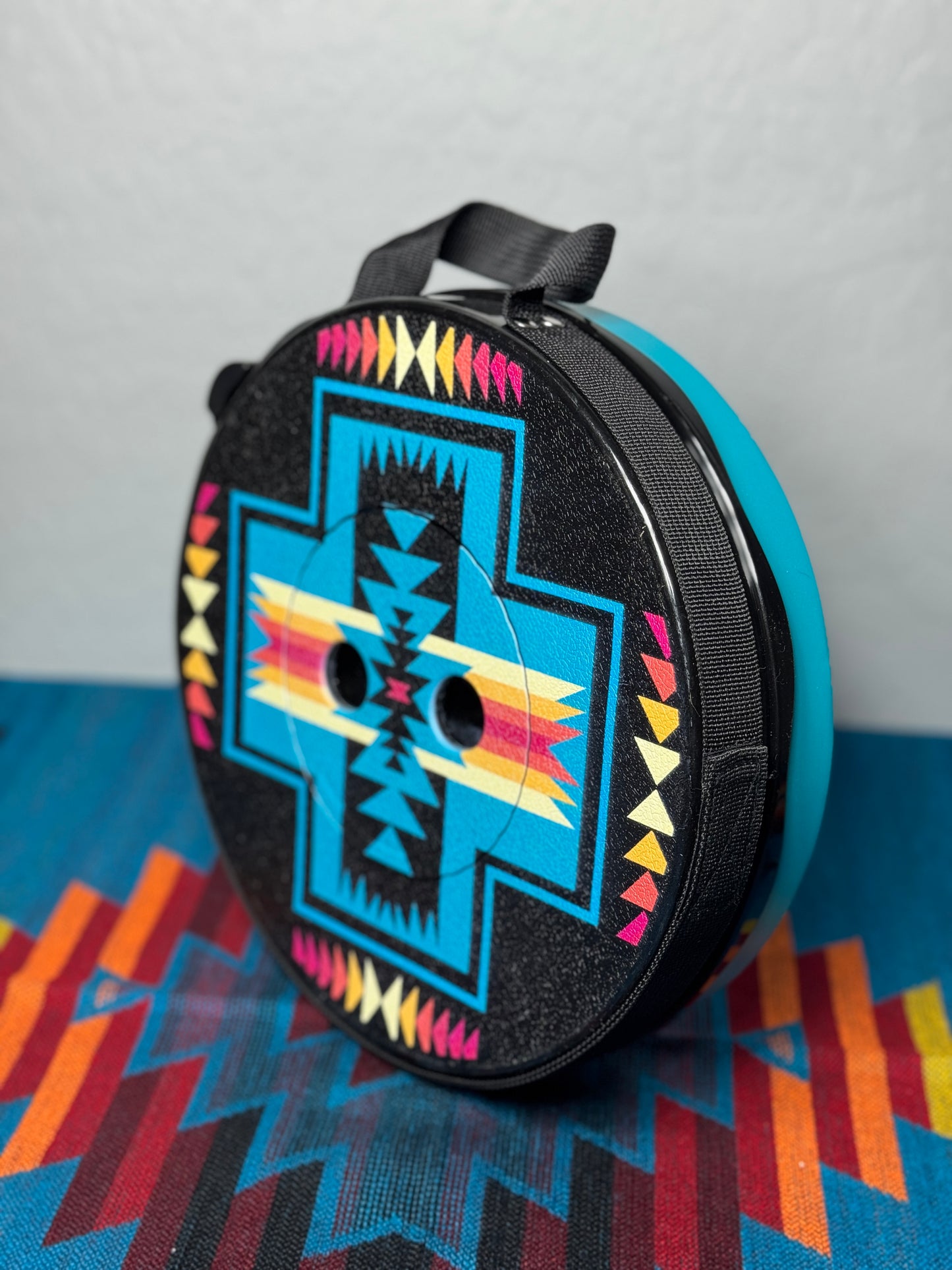 Santa Fe BLACK Portable Stool Chair
