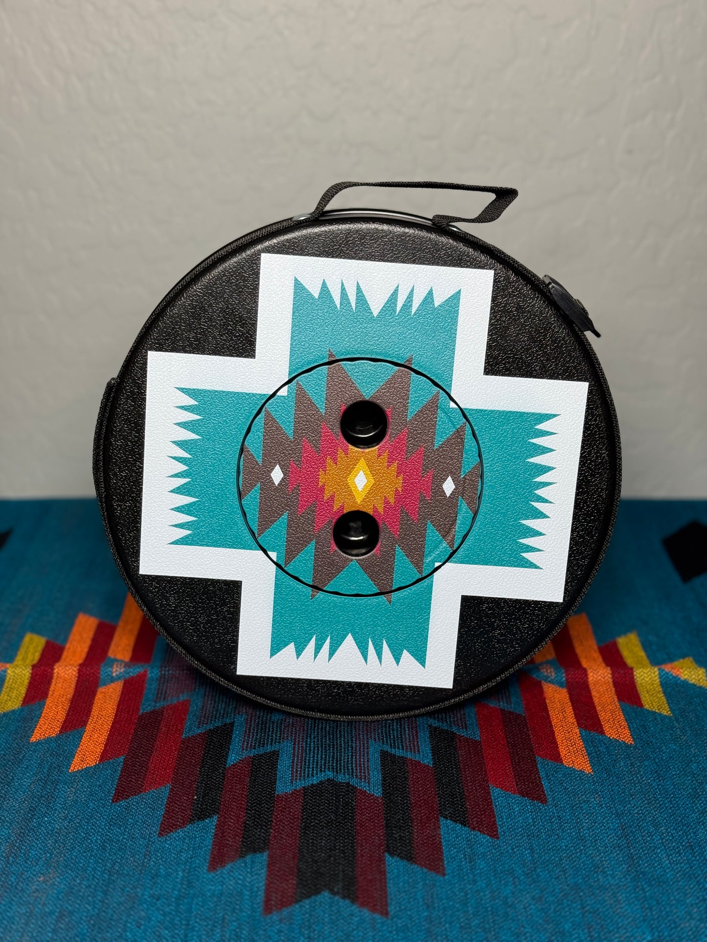 Santa Fe SKYBLUE Portable Stool Chair
