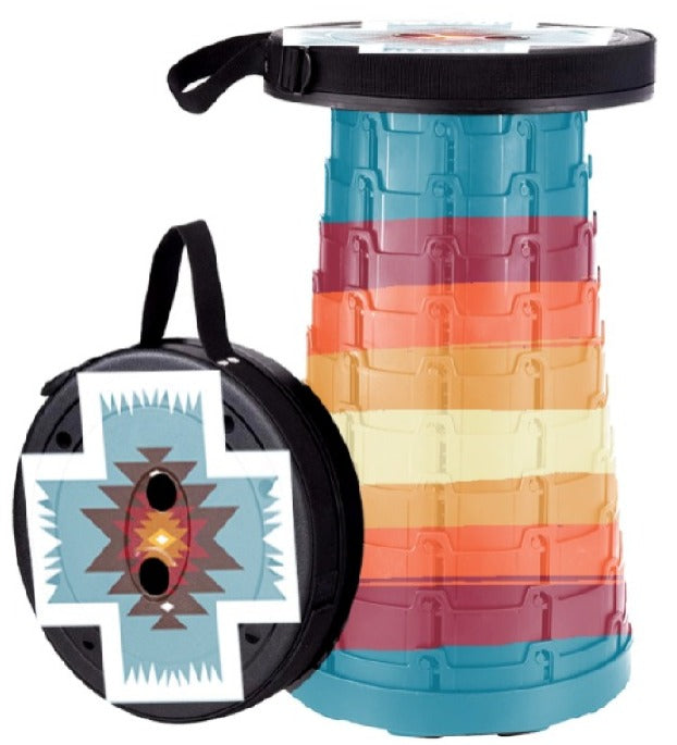 Santa Fe SKYBLUE Portable Stool Chair